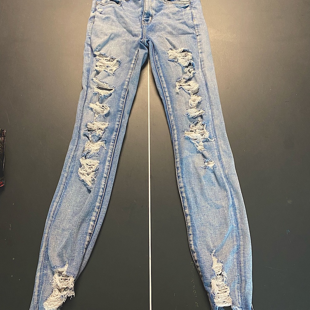American Eagle Ripped Jeggings